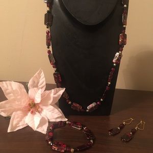 One of a kind handmade Jewelry Set!!